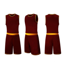 ropas de baloncesto reversibles de secado rápido jersey de baloncesto diseñado más nuevo